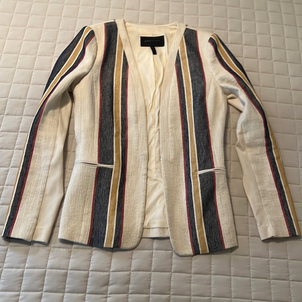 BCBG Max Azria linen blazer